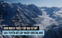 Ông Trump nói Mỹ 'phải có Greenland', Đan Mạch triệu tập đại sứ phản đối