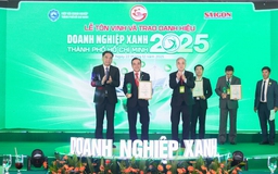 Saigon Co.op và 21 đơn vị thành viên được vinh danh Doanh nghiệp xanh TP.HCM 2025