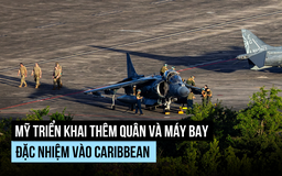 Mỹ đổ thêm các đơn vị đặc nhiệm đến gần Venezuela