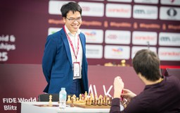 Kỳ thủ Lê Quang Liêm bất bại ở giải cờ vua nhanh, chớp thế giới 2025
