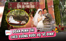 Đoàn Minh Tài chèo xuồng rước vợ ‘về dinh’, đám cưới giữa vườn dừa hơn 1.000 m2