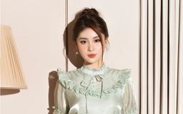 Sắc xanh mint 'đánh tan' sự nhàm chán của thời trang công sở