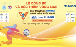 Lịch thi đấu mới nhất TNSV THACO cup 2026: Tất cả đều được phát trực tiếp, xem ở đâu?