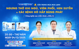 Hội chứng ngưng thở khi ngủ, viêm phổi và các bệnh hô hấp bùng phát mùa lạnh