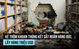 'Phi vụ Giáng sinh': Trộm khoan tường ngân hàng Đức, lấy hàng triệu USD