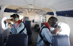 Thủy phi cơ DHC-6 tuần tra kiểm soát chống khai thác IUU trên vùng biển phía nam