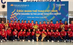 Lên đường dự SEA Games 33, đoàn thể thao Việt Nam khẳng định: ‘Sẽ mang vinh quang về Tổ quốc’