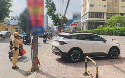 Danh sách 108 ô tô dừng đỗ sai quy định bị CSGT Hàng Xanh phạt nguội