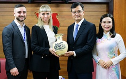 Bí thư thứ nhất T.Ư Đoàn tiếp đoàn đại biểu Liên bang Nga