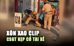 Làm rõ clip CSGT kẹp cổ tài xế taxi ở quận 7