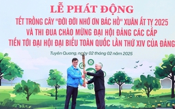 Phát động Tết trồng cây và thi đua chào mừng Đại hội Đảng