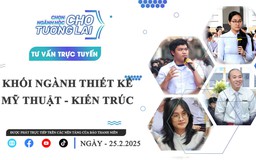 Tư vấn trực tuyến: Chọn ngành học cho tương lai - Độc đáo thiết kế - mỹ thuật - kiến trúc - Phần 2