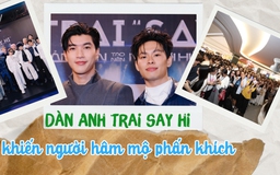 Hieuthuhai, Dương Domic hội tụ tại buổi công chiếu phim 'Anh trai say hi'