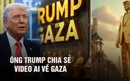 Ông Trump chia sẻ video Gaza dát vàng, gây bức xúc, chỉ trích