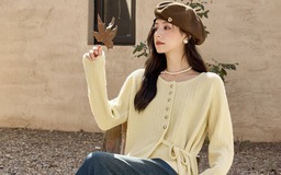 Lên đồ trẻ trung đầy ấm áp với áo cardigan