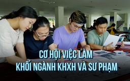 Cơ hội việc làm khối ngành khoa học xã hội và sư phạm