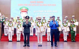 Tuyên dương 20 Gương mặt trẻ Công an tiêu biểu năm 2024