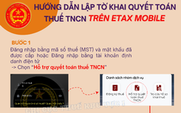 12 bước lập tờ khai quyết toán thuế thu nhập cá nhân