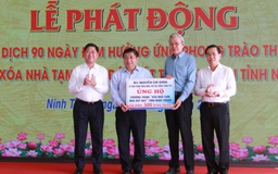 Ninh Thuận phát động chiến dịch xóa nhà tạm trong 90 ngày đêm
