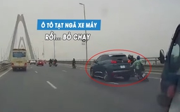 Tài xế cố tình lái ô tô tạt đầu, chèn ngã xe máy: Đề nghị phạt nghiêm