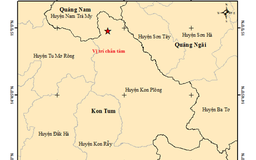 4 trận động đất tại Kon Tum trong sáng nay