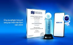 ACB ONE được vinh danh là Ứng dụng Ngân hàng số sáng tạo nhất Việt Nam 2024