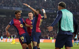 Sớm ngã ngũ 2 suất vào bán kết Champions League, Lamine Yamal lại tỏa sáng