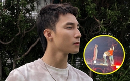 Fan cuồng bất ngờ lao lên ôm Sơn Tùng M-TP khi đang biểu diễn