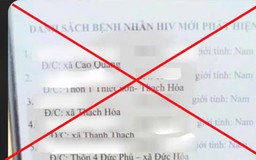 Quảng Bình: Bác bỏ tin giả về danh sách nhiễm HIV ở Tuyên Hóa