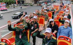 Cựu chiến binh khắp cả nước 'trở về thời hoa lửa' 1975 tại TP.HCM