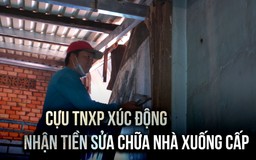 Người có công, hộ khó khăn vui mừng nhận tiền sửa chữa nhà nhân kỷ niệm 30.4
