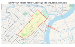 Từ 18 giờ chiều nay, cấm cả người và xe hơn 20 tuyến đường trung tâm TP.HCM