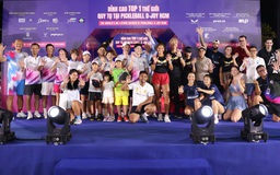 Siêu sao pickleball quốc tế giao lưu với người hâm mộ tại cụm sân Pickleball D-Joy