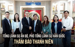 Ấn Độ và Hàn Quốc mong muốn thúc đẩy quan hệ với Việt Nam qua Báo Thanh Niên