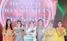 Nữ thạc sĩ Đinh Thị Thanh Mai đăng quang Hoa hậu Doanh nhân Toàn năng 2025