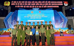 Tuổi trẻ Cà Mau giành giải A  tại hội trại 'Tuổi trẻ vì an ninh Tổ quốc'