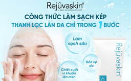 Biến hóa làn da mụn đầu đen trở nên láng mịn từ bước làm sạch
