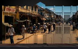 Du khách lần đầu xem 3D Mapping trên tòa nhà 125 năm tuổi hot nhất Đà Nẵng