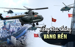Diễu binh 30.4: Góc nhìn thành phố từ biên đội trực thăng