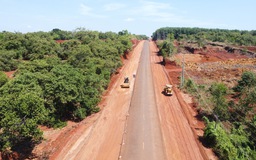 Toàn cảnh tuyến đường tỉnh 753, nối Bình Phước với Đồng Nai