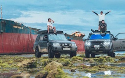 Kiểm tra xử lý nghiêm nhóm tài xế lái xe 'cày nát' bãi rêu Ninh Thuận