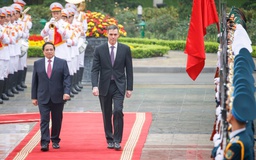 Thủ tướng Phạm Minh Chính chủ trì lễ đón Thủ tướng Tây Ban Nha Pedro Sanchez