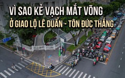 [FLYCAM] Có thêm vạch mắt võng mới ở TP.HCM: Lý giải việc đủ để ô tô rẽ phải liên tục