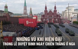 Điểm mặt những vũ khí hiện đại trong lễ duyệt binh Ngày chiến thắng ở Nga
