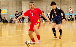 Đội nữ futsal Việt Nam 0-2 Nhật Bản, không thể giành vé World Cup: HLV Đình Hoàng nuối tiếc