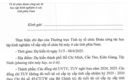 Quảng Trị hoãn kế hoạch đưa cán bộ sắp nghỉ hưu đi 'học tập kinh nghiệm'
