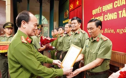 15 trưởng, phó phòng Công an tỉnh Điện Biên nghỉ hưu trước tuổi