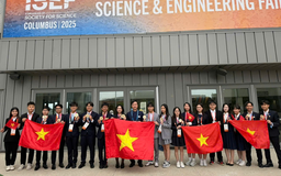 Học sinh Việt Nam giành thành tích cao nhất từ trước đến nay tại ISEF