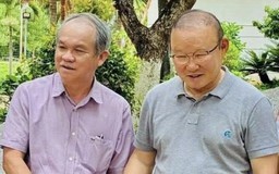 HLV Park Hang-seo bất ngờ gặp bầu Đức tại bản doanh HAGL