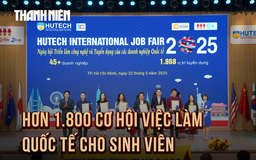 Mở ra hơn 1.800 cơ hội việc làm quốc tế tại HUTECH International Job Fair 2025